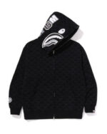 Bape Merch Monogram Relaxed Shark Bluza