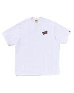 Bape Merch Relaxed Bathing Ape Biały T-Shirt